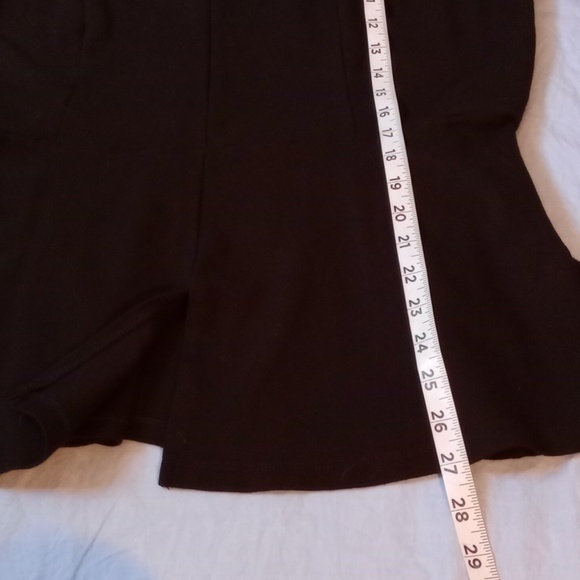 Eloquii Elegant Black Cold Shoulder Top, Size 16 - Picture 6 of 8